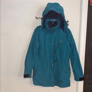 The North Face Teal Gore-Tex Jacket